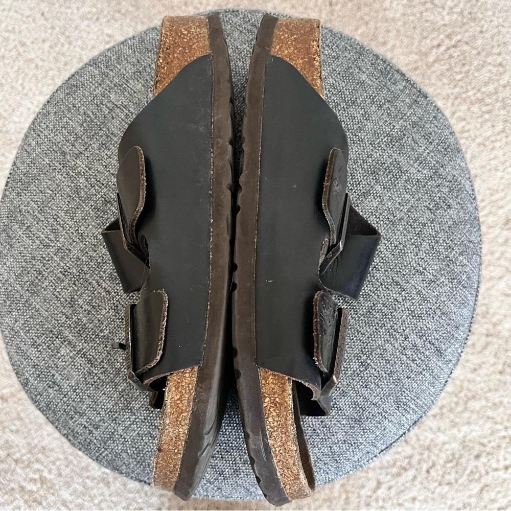 Birkenstock Arizona Oiled Leather Sandals Habana Size 7 / 38 Boho Granola Girl - Picture 9 of 11